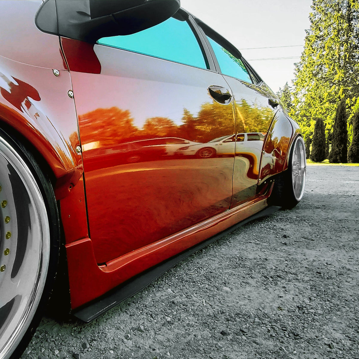 2014-2019 Toyota Corolla Mps Side Skirts - Skirt Splitter Set Aerodynamics