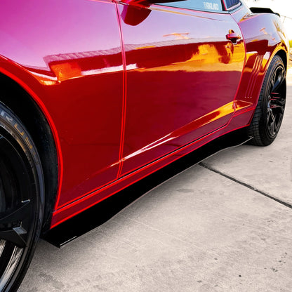 2010-2015 Chevrolet Camaro Ls - Side Skirt Splitter Set Aerodynamics