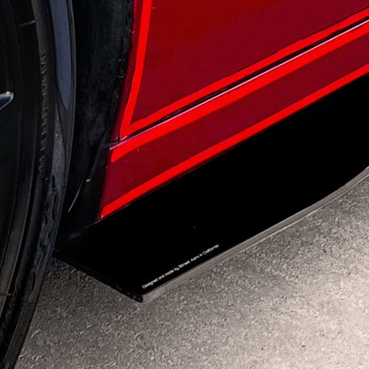2010-2015 Chevrolet Camaro Ls - Side Skirt Splitter Set Aerodynamics