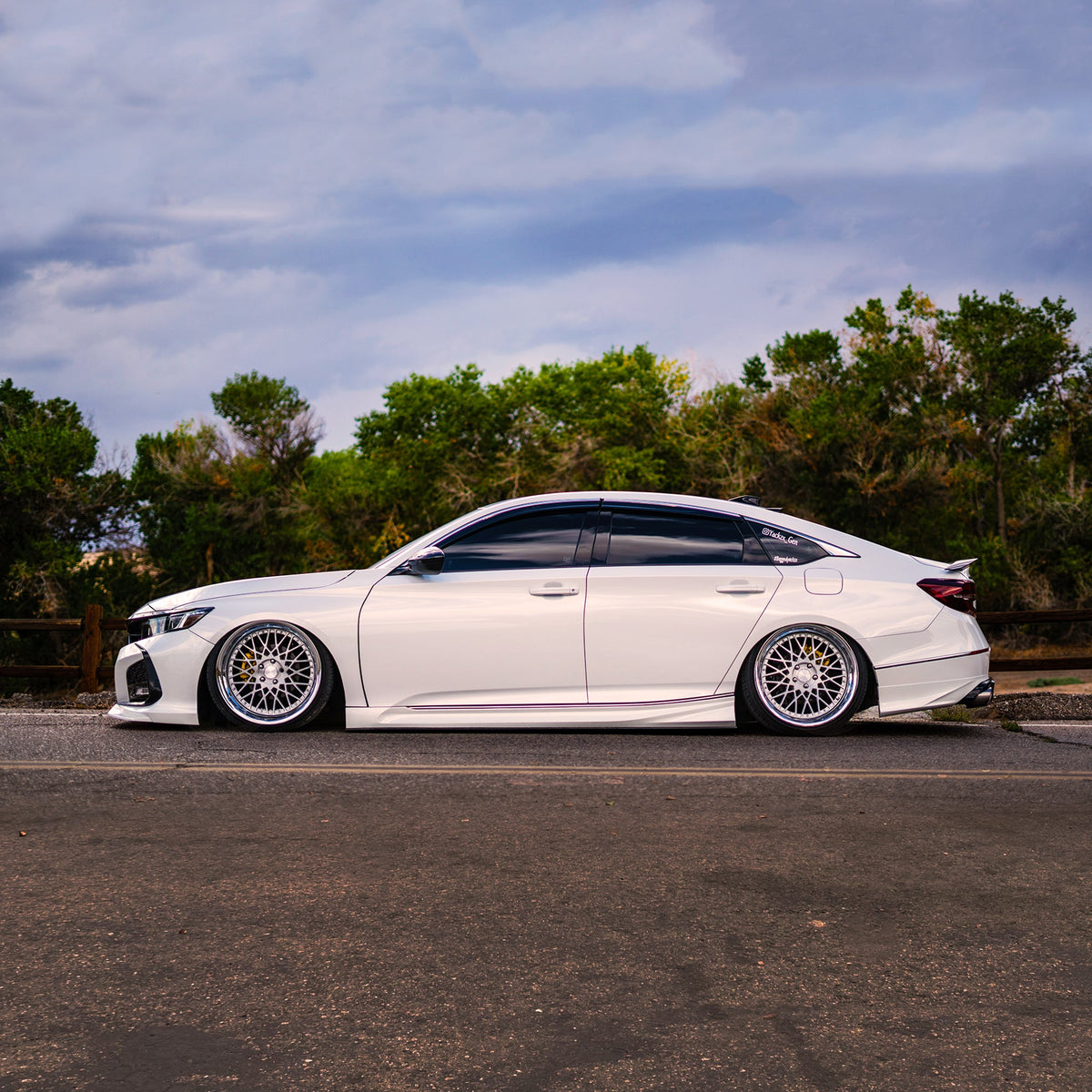 2018-2022 Honda Accord Sedan - Side Skirt Splitter Set Aerodynamics