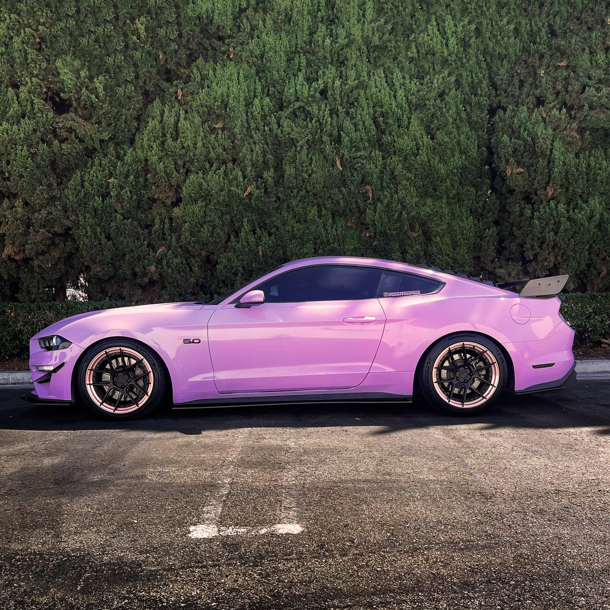 2018-2023 Ford Mustang - Side Skirt Splitter Set Aerodynamics