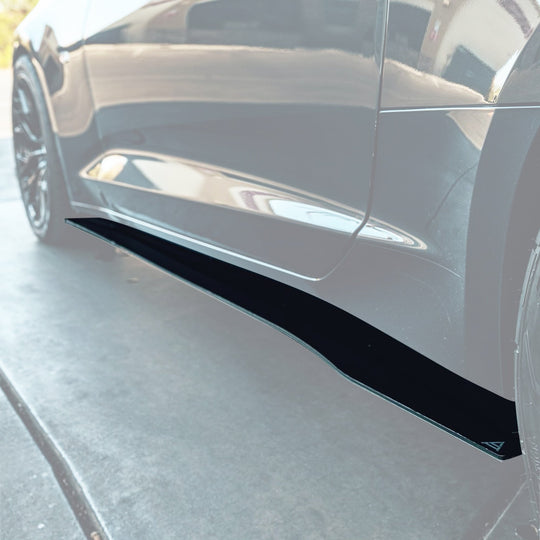 2016-2023 Chevrolet Camaro Ss - Side Skirt Splitter Set Aerodynamics