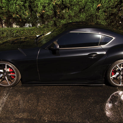 2019-2023 Toyota Supra - Side Skirt Splitter Set Aerodynamics