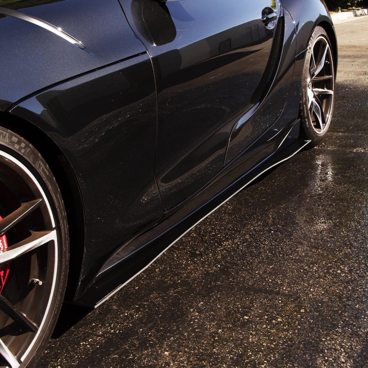 2019-2023 Toyota Supra - Side Skirt Splitter Set Aerodynamics