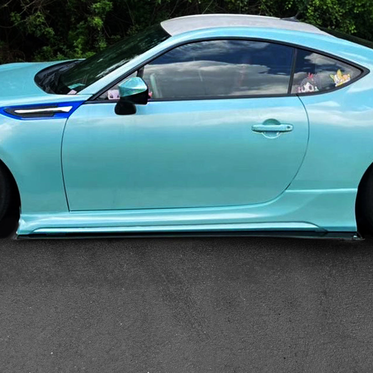 2013-2021 Frs Brz 86 (C-West Side Skirts) - Skirt Splitter Set Aerodynamics