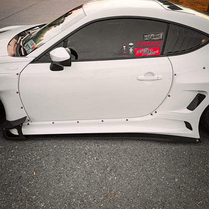 2013-2021 Frs Brz 86 (Rocket Bunny V3) - Side Skirt Splitter Set Aerodynamics