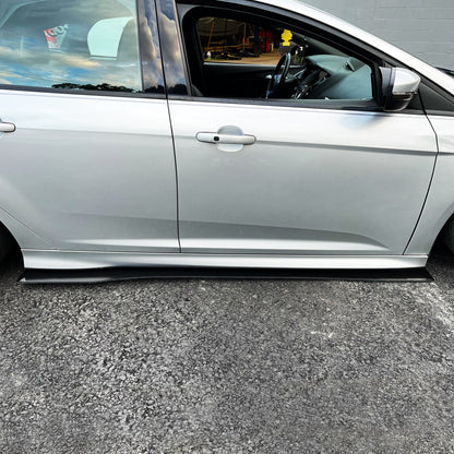 2013-2014 Ford Focus St Hatchback - Side Skirt Splitter Set Aerodynamics