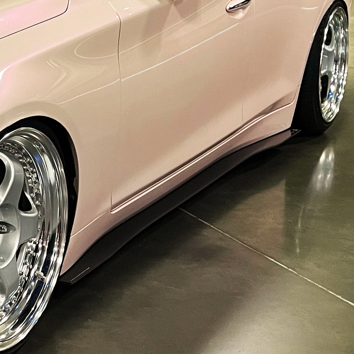 2018-2022 Infiniti Q50 Sport - Side Skirt Splitter Set Aerodynamics
