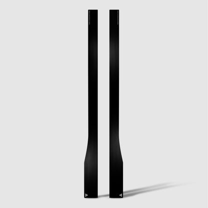 2017-2019 Audi A4 Sedan - Side Skirt Splitter Set Straight Faded Aerodynamics