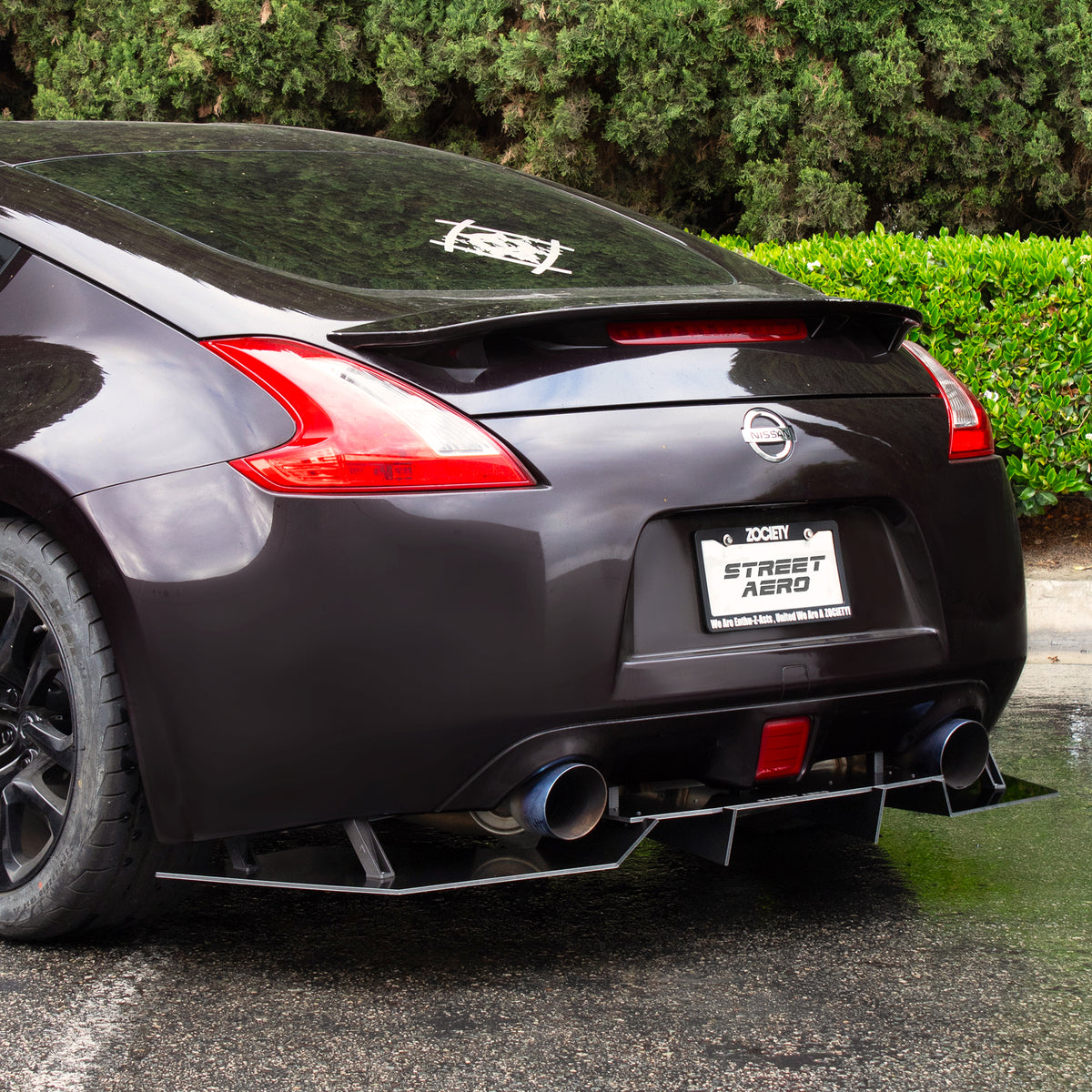 370z Metal Rear Diffusers Street Aero