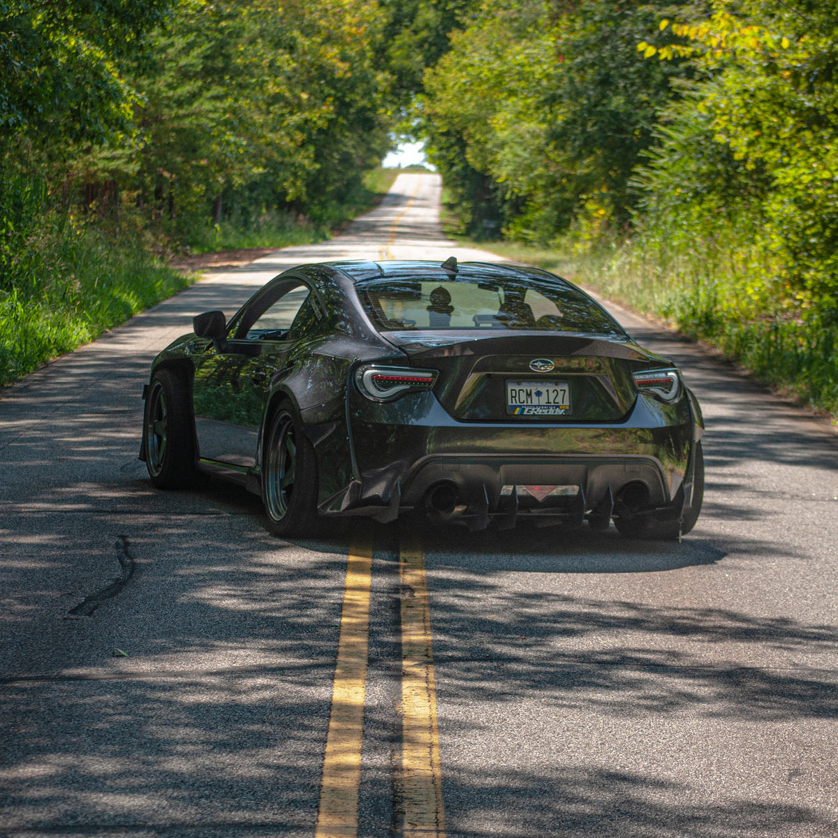 Frs/Brz/Gt86 - V2 Classic Edition Rear Diffuser Aero Dynamics
