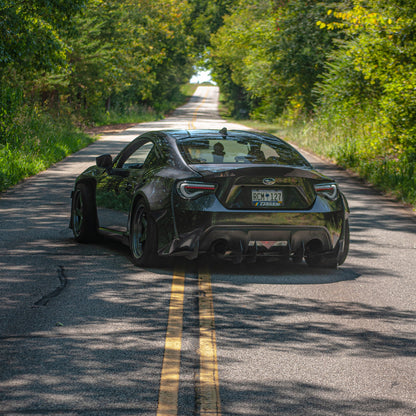 Frs/Brz/Gt86 - V2 Classic Edition Rear Diffuser Aero Dynamics
