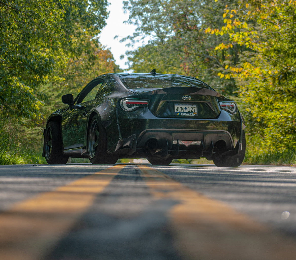 Frs/Brz/Gt86 - V2 Classic Edition Rear Diffuser Aero Dynamics