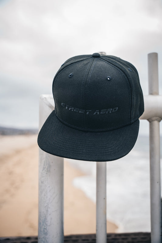 Black Obsidian Snapback Hat Apparel & Accessories