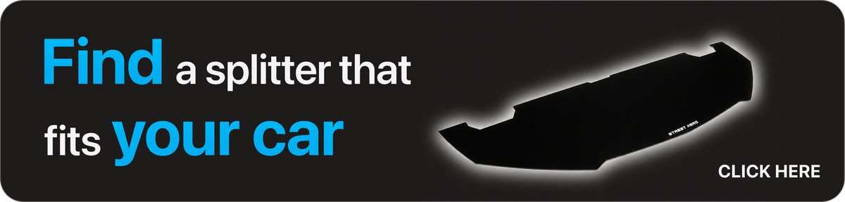 Front Splitter Index: compare every front splitter size
