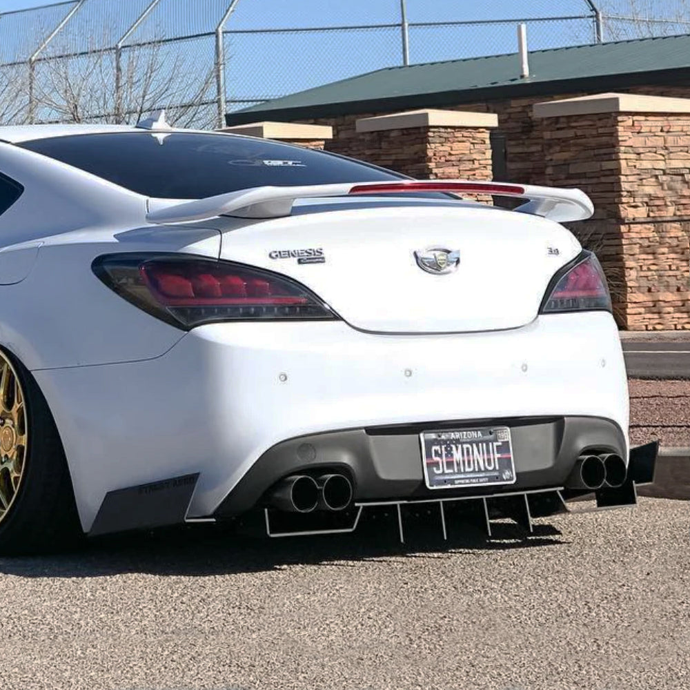 Hyundai Genesis Coupe - Classic Edition Rear Diffuser Aerodynamics
