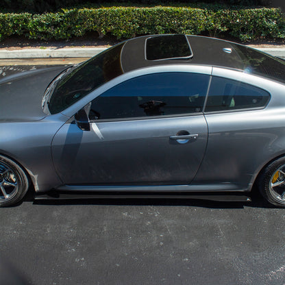2008 - 2015 Infiniti G37 Coup - Side Skirt Splitter Set Aerodynamics