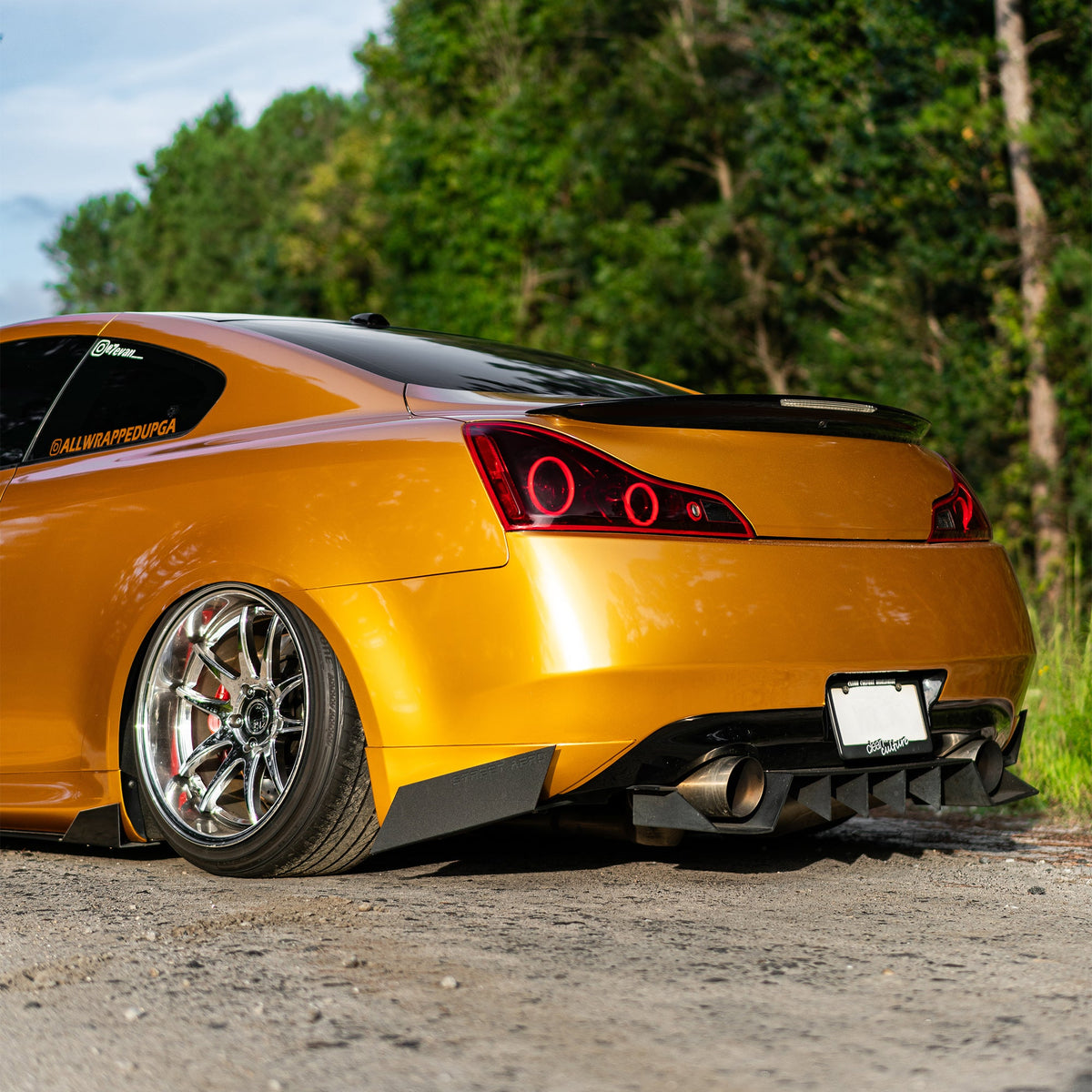 Infiniti G37 Coupe - Og Edition Rear Diffuser Aero Dynamics
