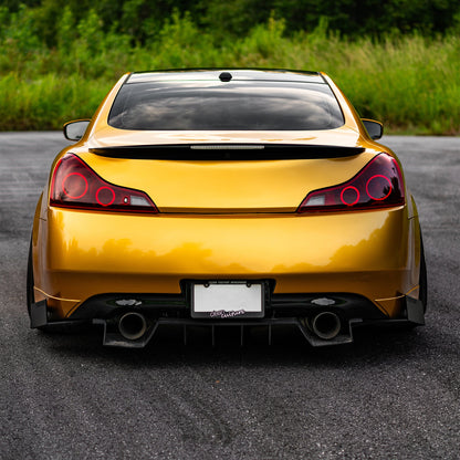 Infiniti G37 Coupe - Og Edition Rear Diffuser Aero Dynamics