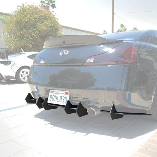 Infiniti G37 Coupe - V2 Classic Edition Rear Diffuser Aerodynamics