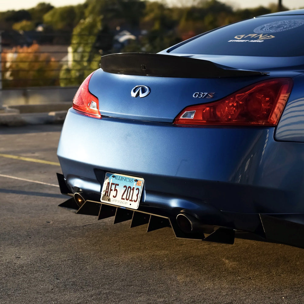 Infiniti G37 Coupe - Classic Edition Rear Diffuser Aero Dynamics