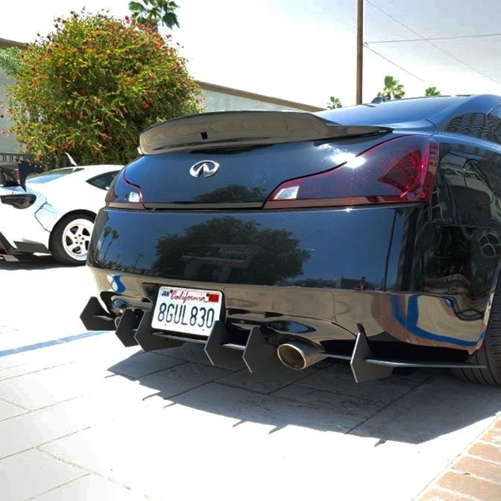 Infiniti G37 Coupe - V2 Classic Edition Rear Diffuser Aerodynamics