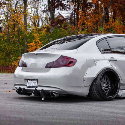 Infiniti G37 (Sedan) - Classic Edition Rear Diffuser Aero Dynamics