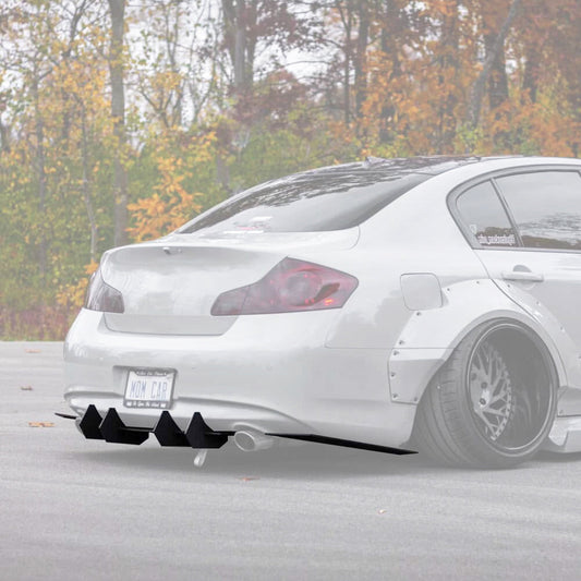 Infiniti G37 (Sedan) - Classic Edition Rear Diffuser Aero Dynamics