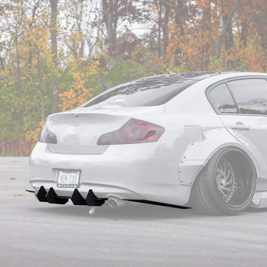 Infiniti G37 (Sedan) - Classic Edition Rear Diffuser Aero Dynamics