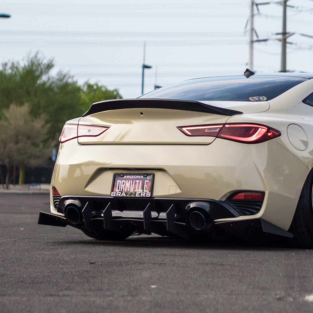2017-2022 Infiniti Q60S - Classic Edition Rear Diffuser Aero Dynamics