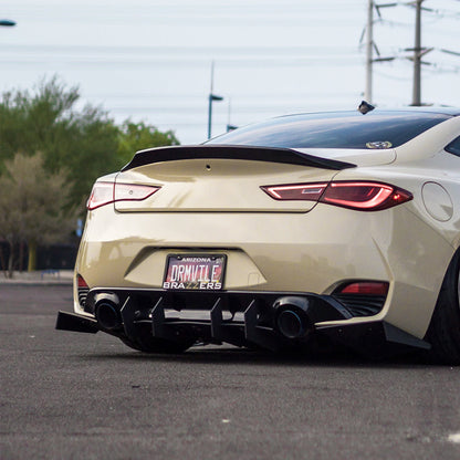 2017-2022 Infiniti Q60S - Classic Edition Rear Diffuser Aero Dynamics