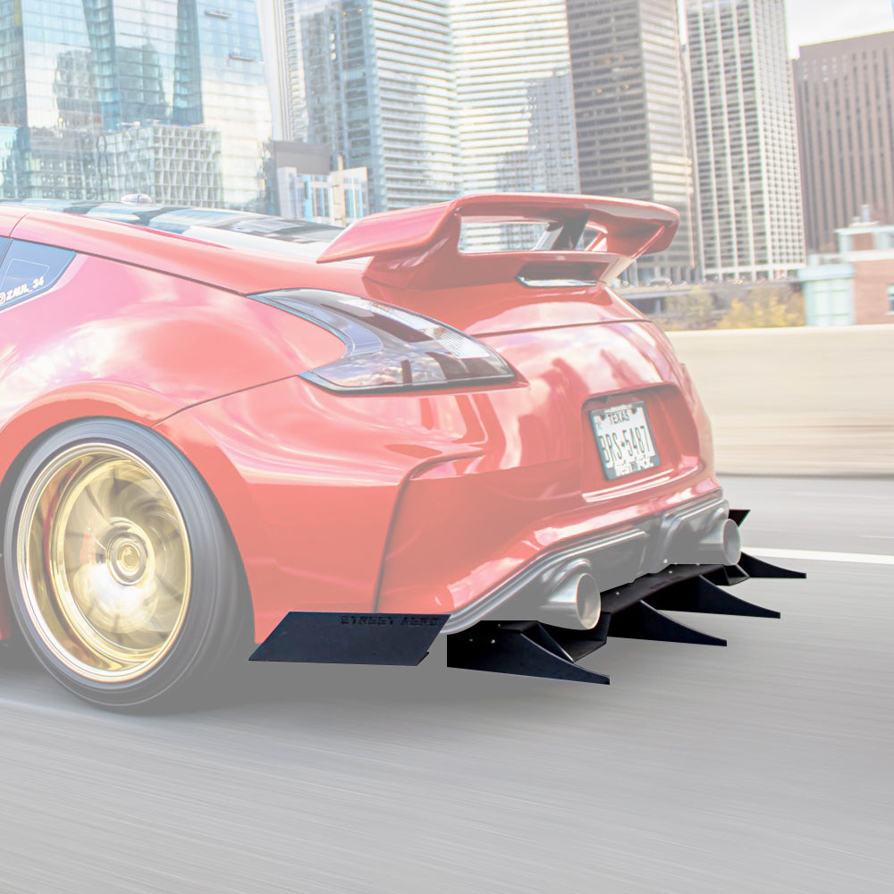 Nissan 370Z - Guape Og Edition Rear Diffuser Aerodynamics