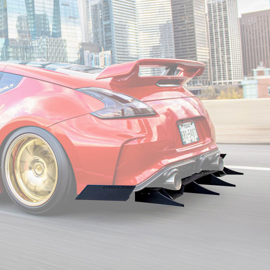Nissan 370Z - Guape Og Edition Rear Diffuser Aerodynamics