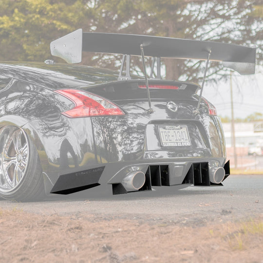 Nissan 370Z - Og Edition Rear Diffuser Aerodynamics