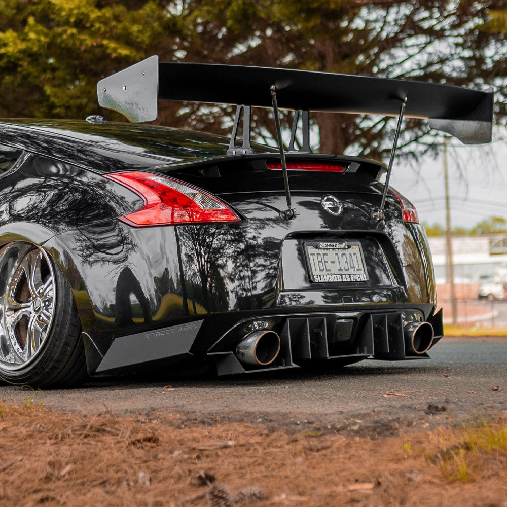 Nissan 370Z - Og Edition Rear Diffuser Aerodynamics