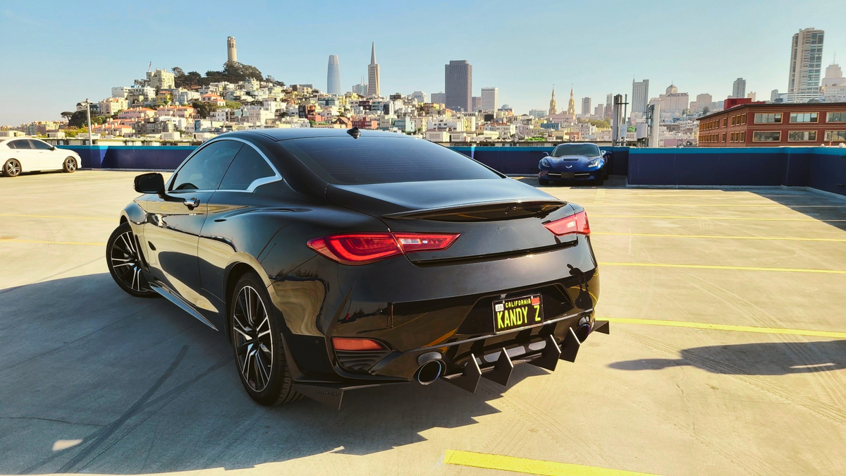 2017-2022 Infiniti Q60S - Classic Edition Rear Diffuser Aero Dynamics