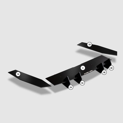 (Replacement Part) 2013-2014 Ford Mustang - Classic Edition Rear Diffuser