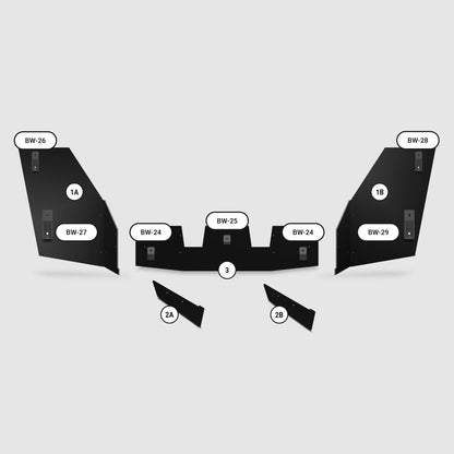 (Replacement Part) 1992-1998 BMW 3 Series Coupe E36 - Edition 1 Rear Diffuser