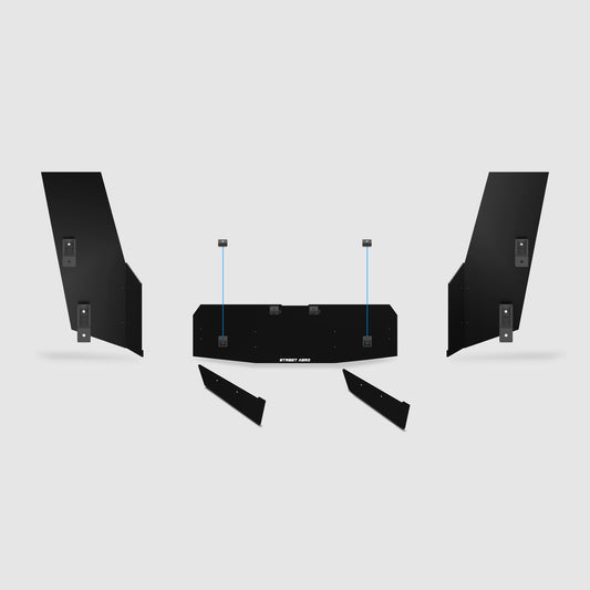 (Replacement Part) 2013-2014 Ford Mustang - Edition 1 Rear Diffuser