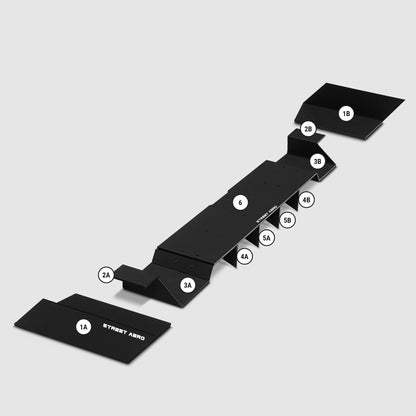Fr Styled Rear Diffuser (Replacement Part) FRS/BRZ/GT86 - OG Edition Rear Diffuser – Street Aero