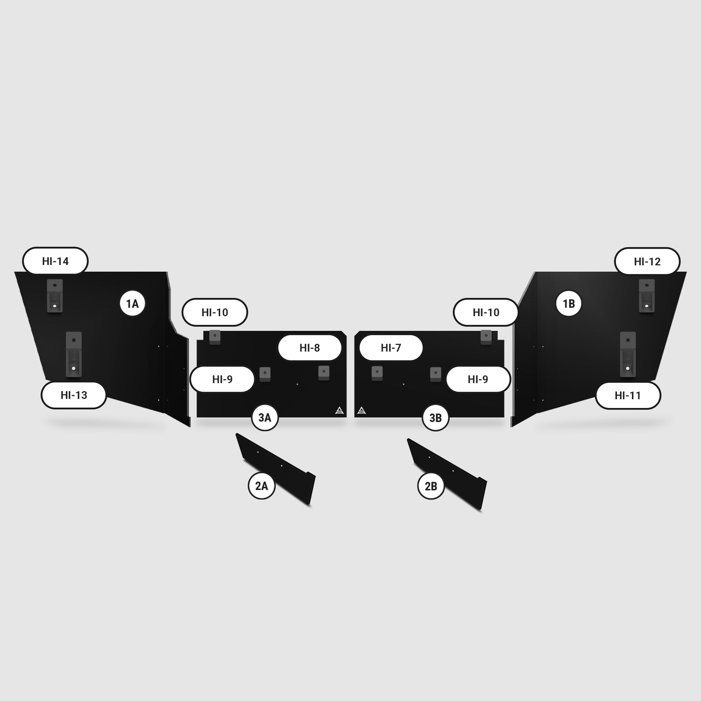 (Replacement Part) 2012-2017 Hyundai Veloster Turbo - Edition 1 Rear Diffuser