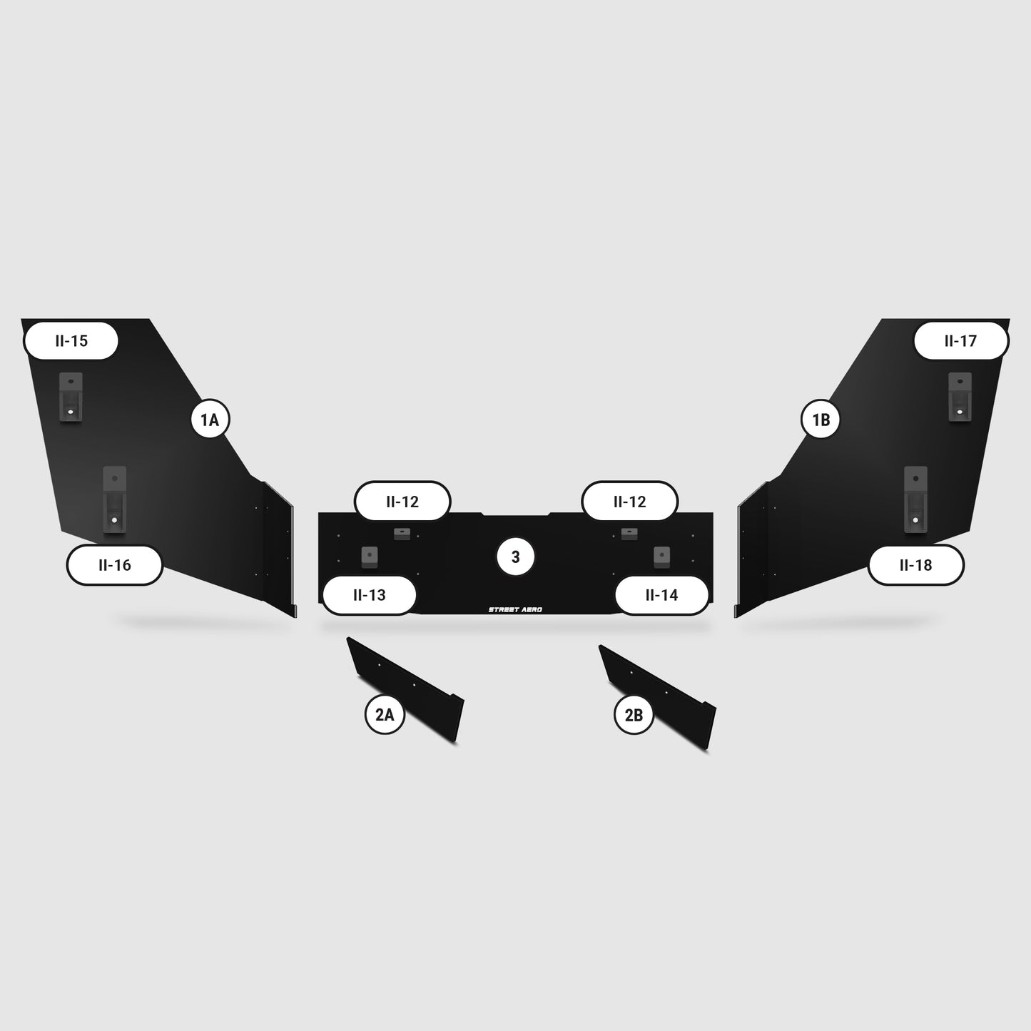 (Replacement Part) 2017-2022 Infiniti Q60 - Edition 1 Rear Diffuser