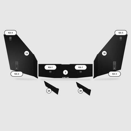 (Replacement Part) 2020-2022 Kia Forte GT-Line - Edition 1 Rear Diffuser