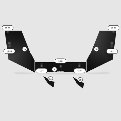 (Replacement Part) 2014-2018 Lexus RC 350 - Edition 1 Rear Diffuser