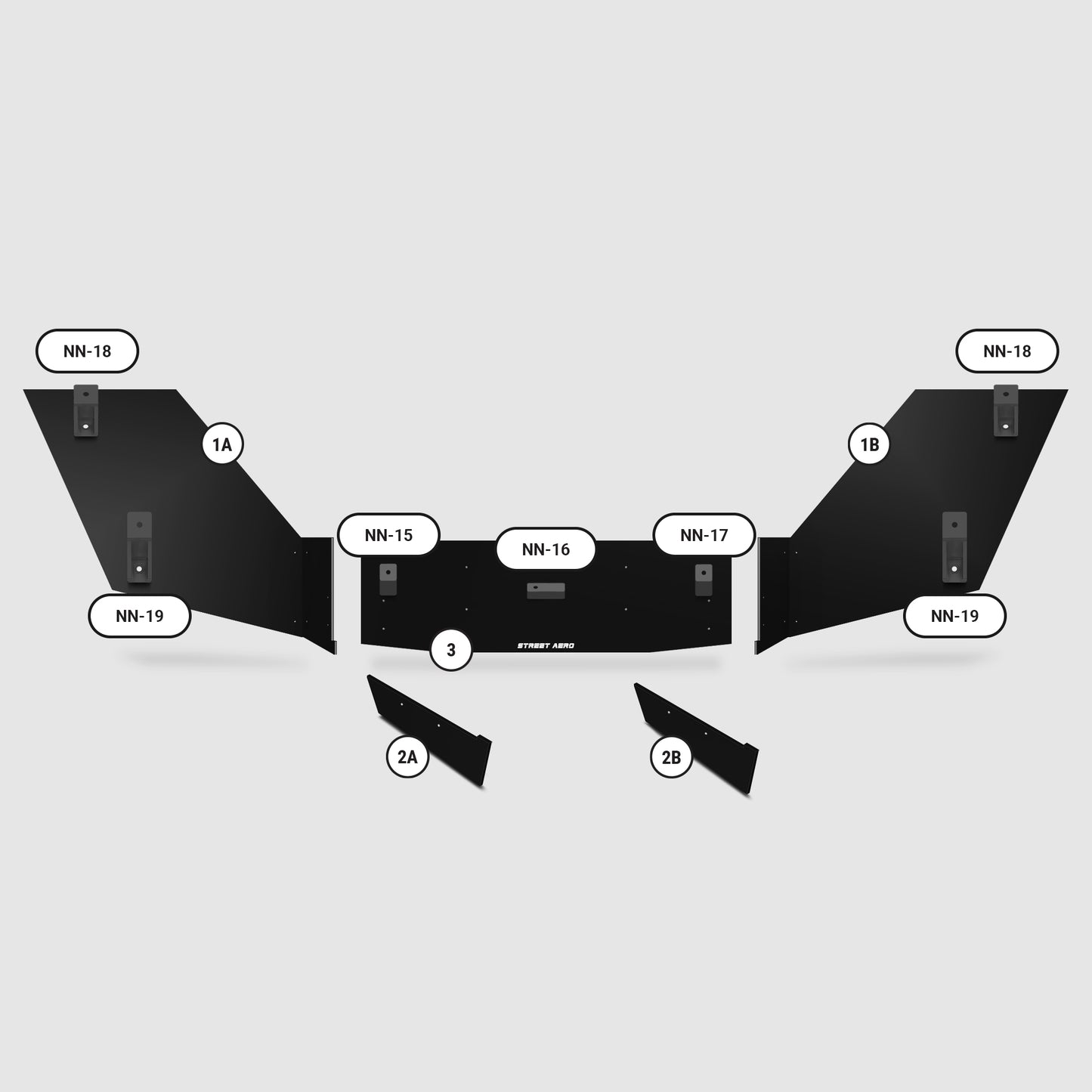 (Replacement Part) 2009-2020 Nissan 370z - Edition 1 Rear Diffuser