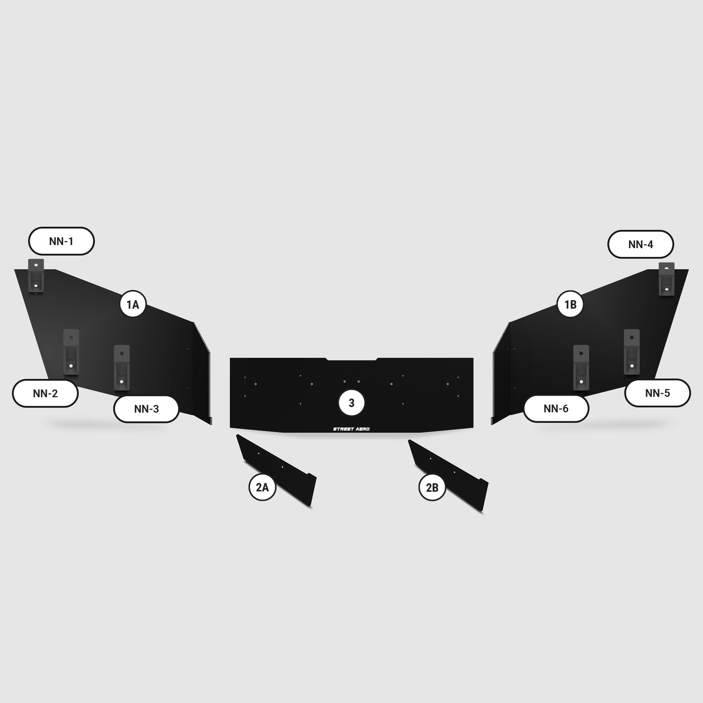 (Replacement Part) 2015-2020 Nissan 370Z Nismo - Edition 1 Rear Diffuser