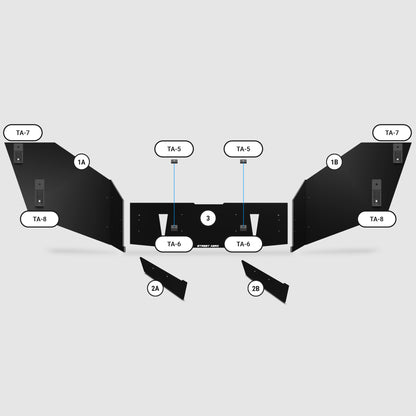 (Replacement Part) 2017-2021 Toyota 86 - Edition 1 Rear Diffuser