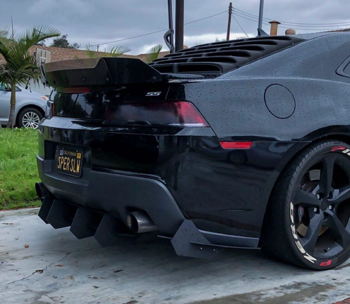 2014-2015 Chevrolet Camaro (Dual Exhaust) - Classic Edition Rear Diffuser Aero Dynamics