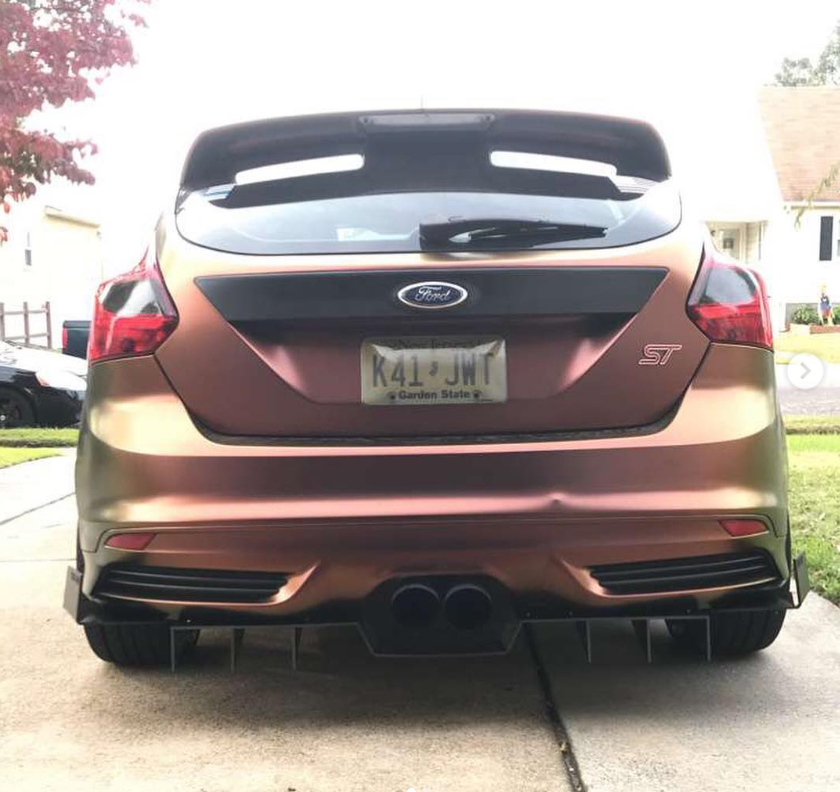 2013-2014 Ford Focus St - Classic Edition Rear Diffuser Aerodynamics