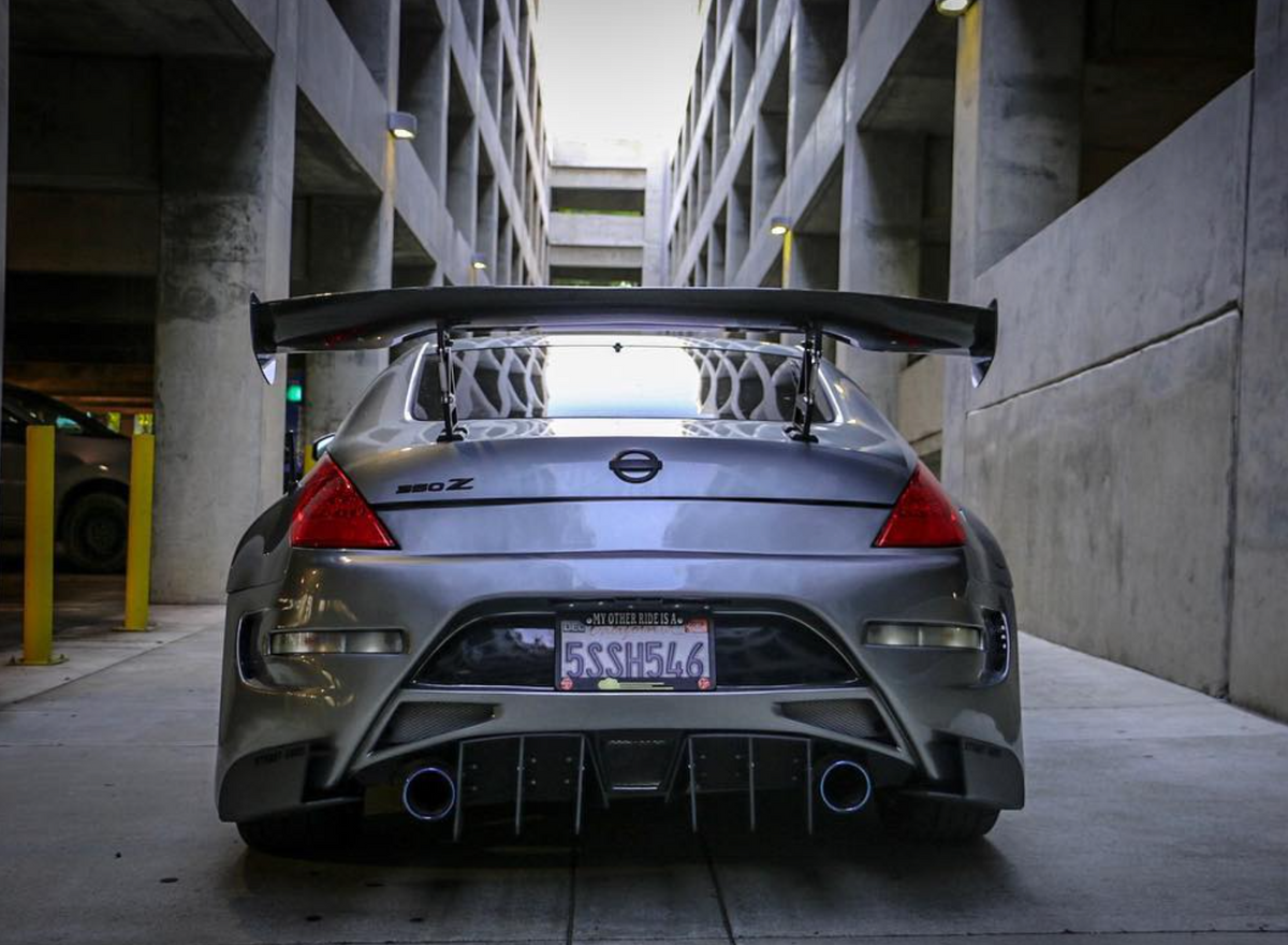 Nissan 350Z/370Z Amuse - Classic Edition Rear Diffuser Aerodynamics